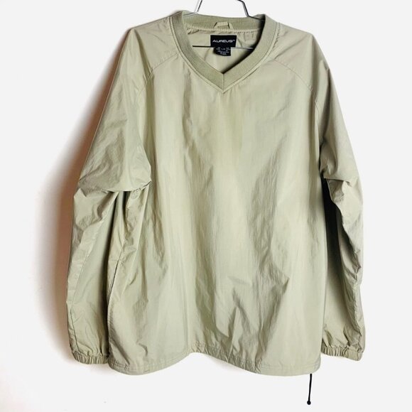 AUREUS IMPERMEABLE SWEATER JACKET PULLOVER UNISEX VINTAGE 90s MEN  SIZE LARGE - Picture 1 of 13